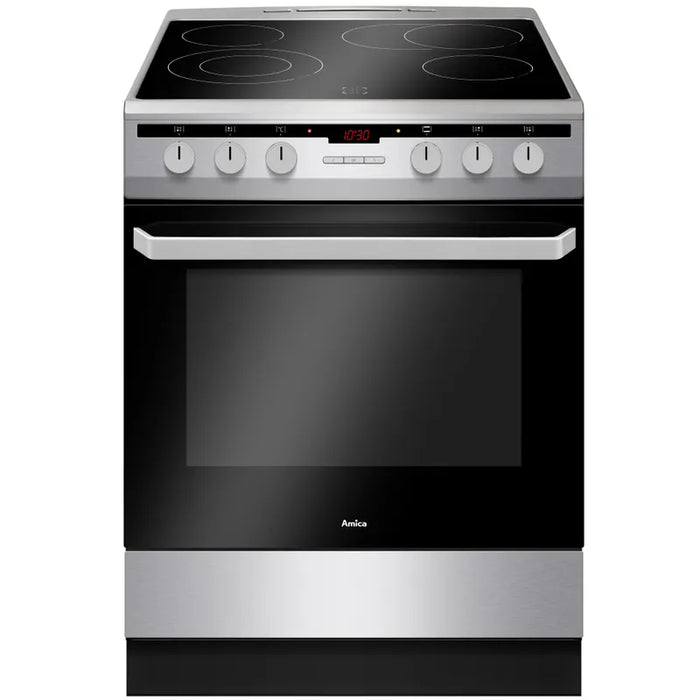 Electric cooker AMICA 6018CE3.434EHTAKDQXX, INOX, Ceramic