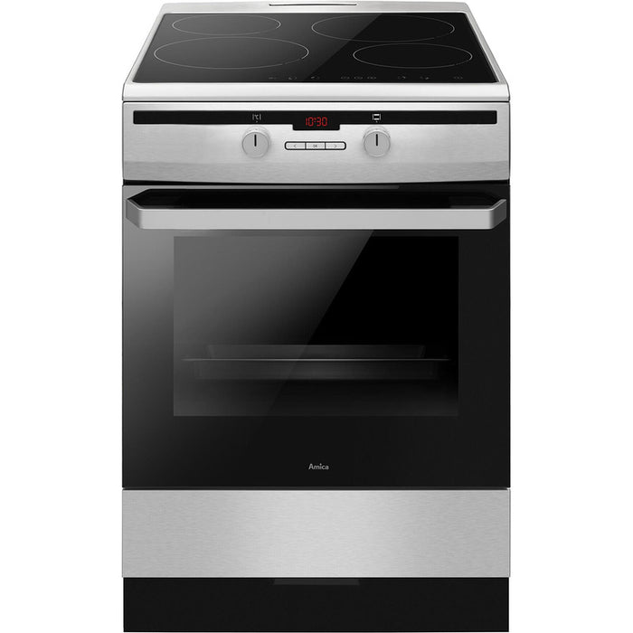 Electric cooker AMICA 6118IE2.376HTADP(XX) IND***, INOX, Ceramic