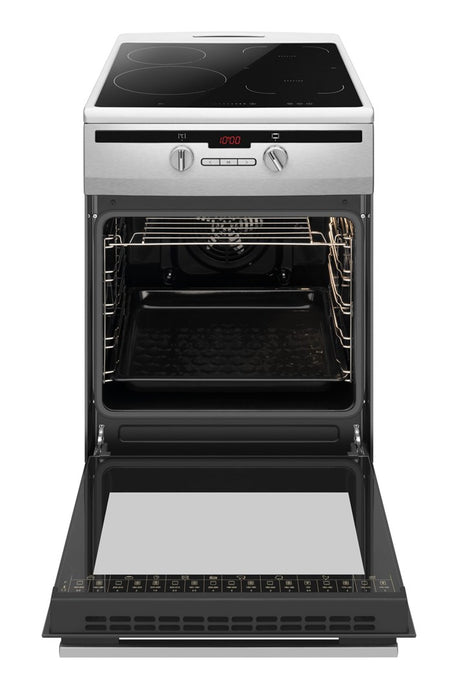 Amica 57IE3.325HTaD(Xx) PIZZA Freestanding induction cooker Black, Stainless steel