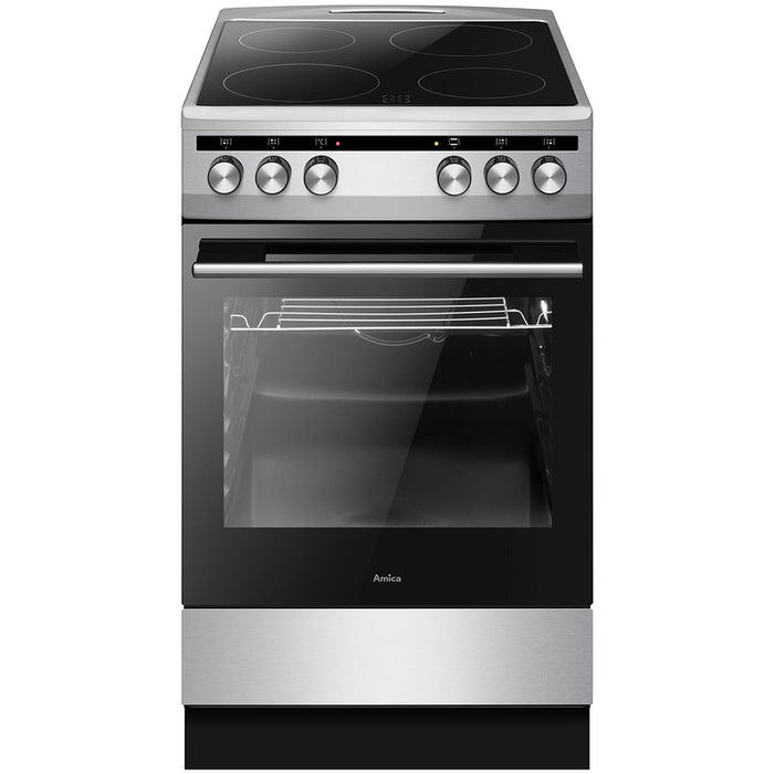 Cooker (electric) AMICA SS 15 ECS, Ceramic, INOX