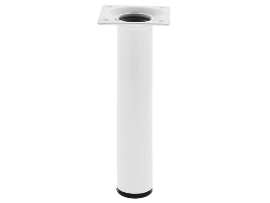 AMIG METAL LEG 25X25X200MM WHITE