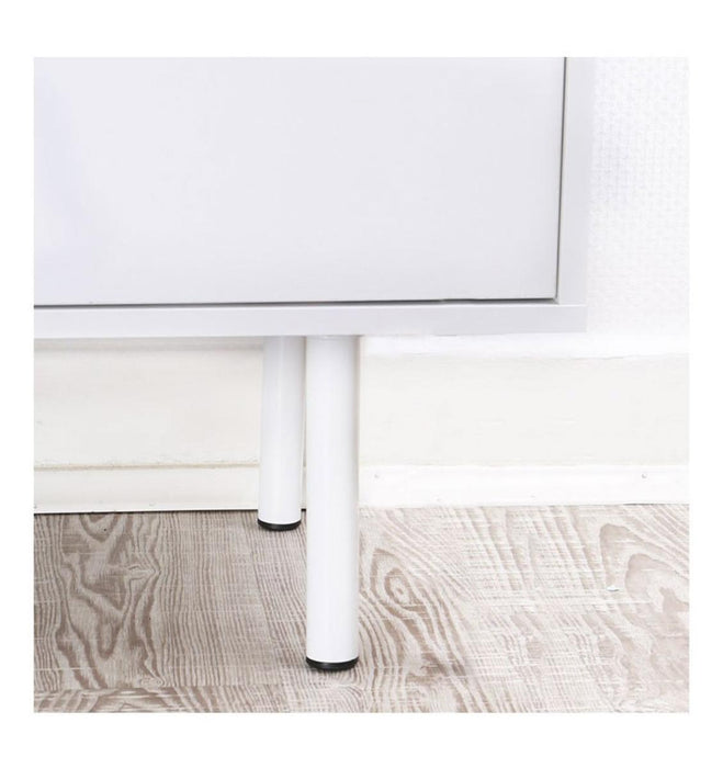 AMIG METAL LEG F30X500MM WHITE