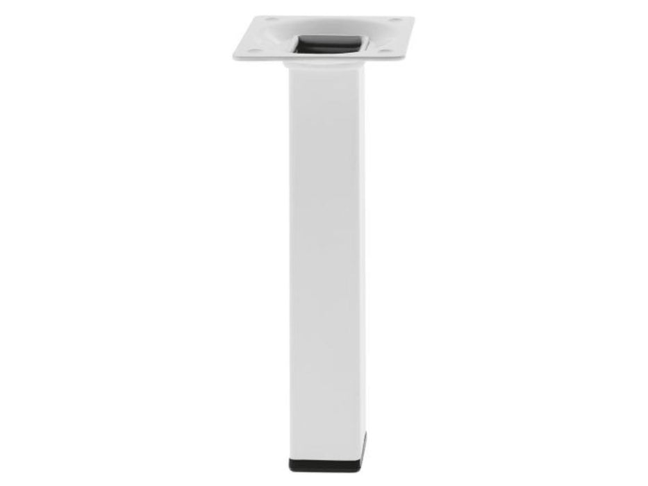 AMIG METAL LEG 25X25X700MM WHITE