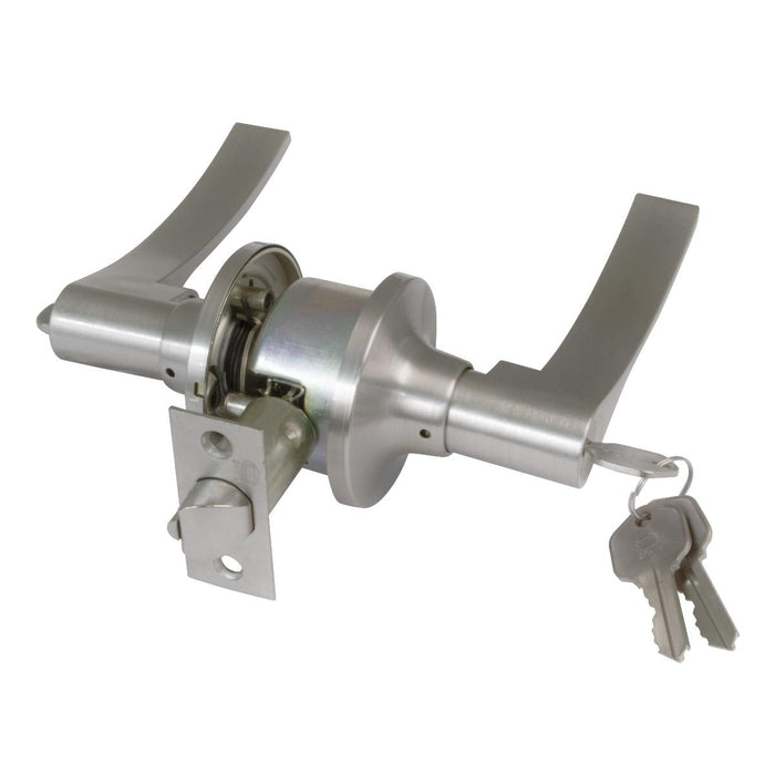 ENTRANCE LOCK AMIG 710 RIGHT CHROME MATTE