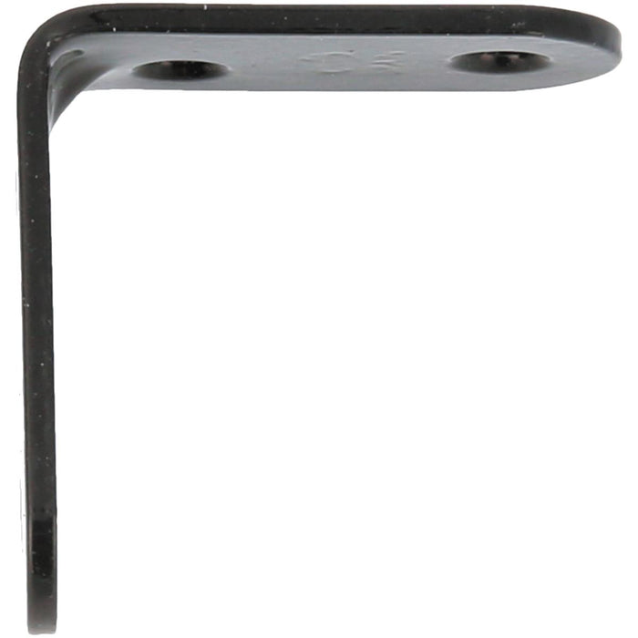CORNER PLATE M.3 100X100 BLACK 4PCS