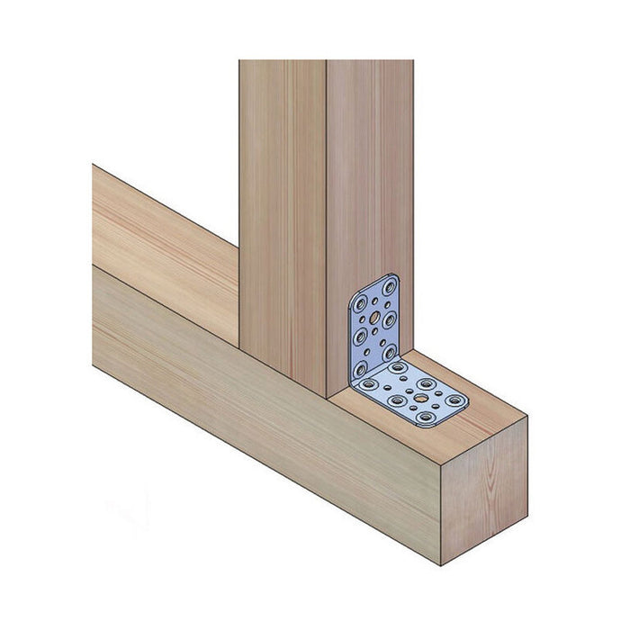 CORNER PLATE 100X100X50 MM AMIG Model 300