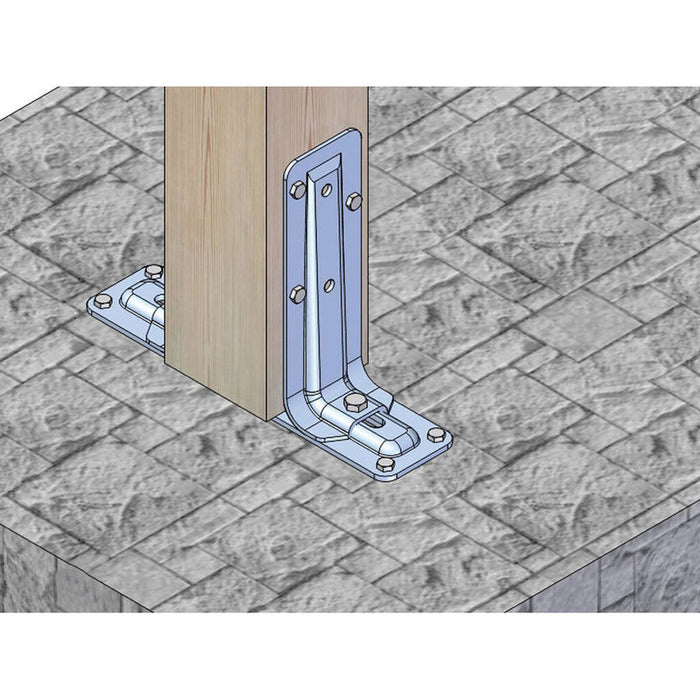 BEAM BASE 270X200X66 MM AMIG Model 350