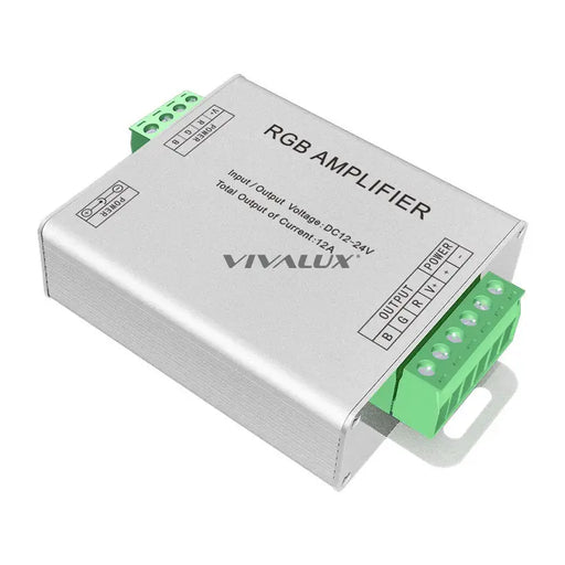 AMPLIFIER FOR RGB STRIP 12V/24V,144W/288W VIVALUX - LED ленти и аксесоари<<<Вътрешно осветление<<<Мебели и