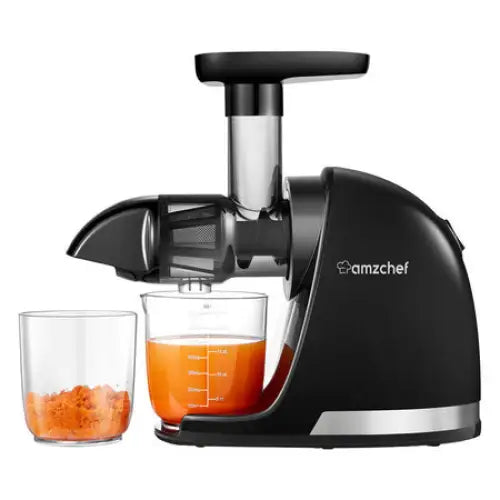 AMZCHEF 1501-BK-SM slow-running juicer (black) - Other<<<Small household appliances<<<InnproXML