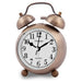 Analogue Alarm Clock Timemark Bronze Light with sound 9 x 13,5 x 5,5 cm (9 x 13,5 x 5,5 cm) - Декорация и