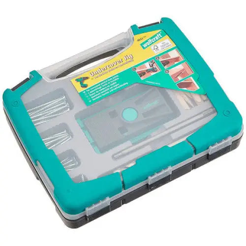 ANGLE DRILLING TEMPLATE 12-38 MM WOLFCRAFT 4642100 - Комплекти вложки и тресчотки<<<Ръчни инструменти<<<Инструменти и