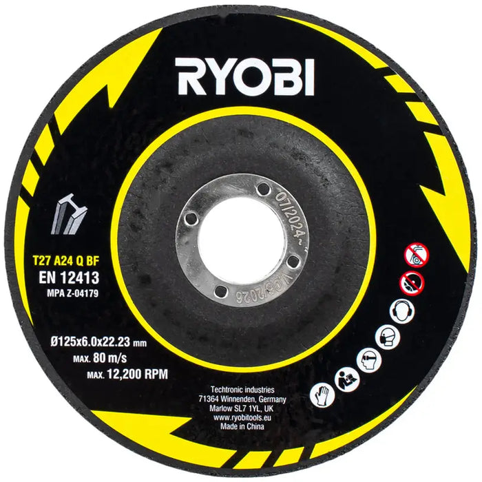 Angle grinder RYOBI RAG800-125TA6 125 mm 800 W - Ъглошлайфи<<<Шлайф машини<<<Инструменти и железария<<<Praktiker