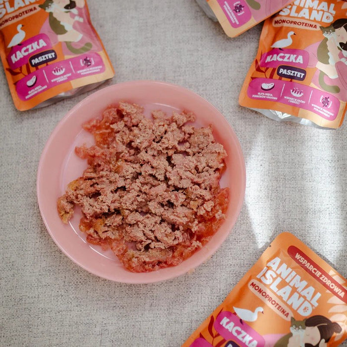 ANIMAL ISLAND Mono Duck - wet cat food - 100g
