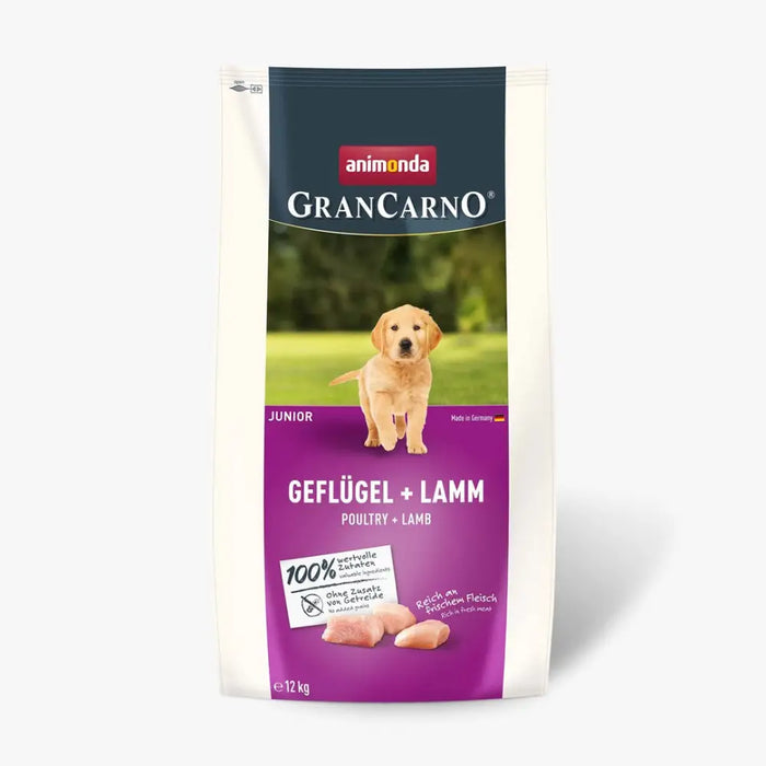 ANIMONDA Gran Carno Junior Poultry with Lamb - dry dog food - 12 kg - Dry foodDLP-KAS<<<For the dogDLP<<<ActionPL