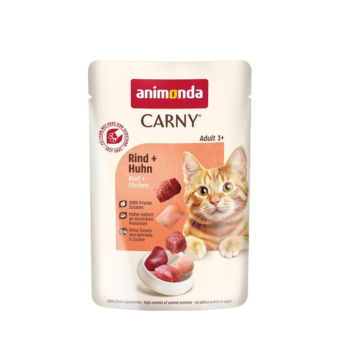 ANIMONDA Carny Adult Beef and chicken - wet cat food - 85g