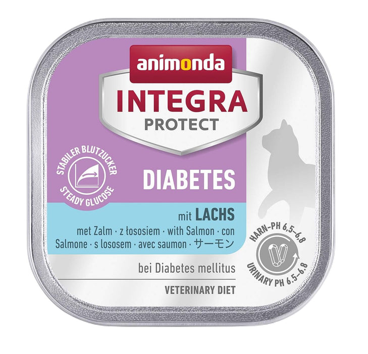 ANIMONDA Integra Protect Diabetes Salmon - wet cat food - 100g