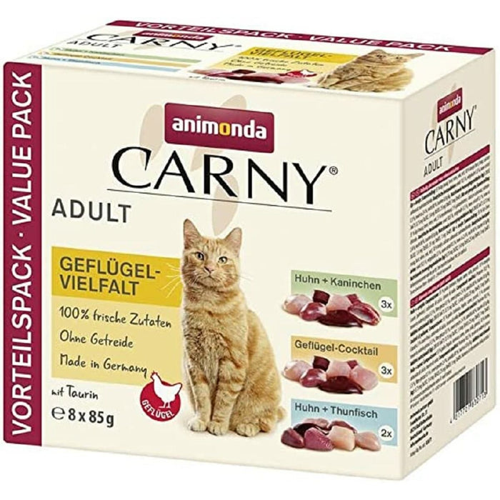 Cat food Animonda Carny Adult Poultry mix 8 x 85 g