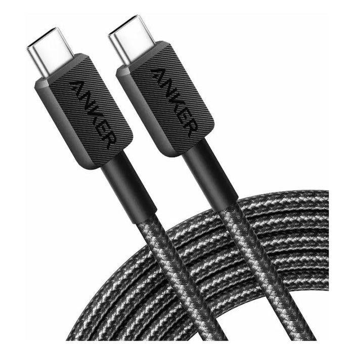 CABLE ANKER 322 TYPE-C TO TYPE-C 0.9M BK