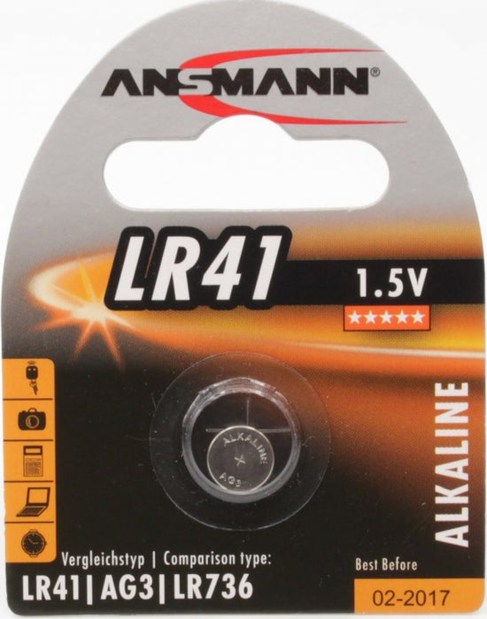 Batteries ANSMANN LR41 G3 ANS 1.5V 5015332