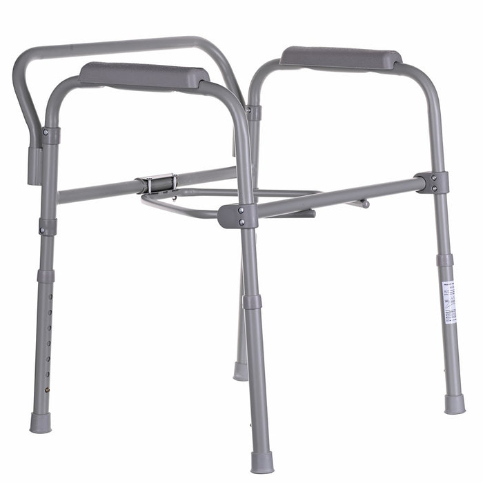 Folding toilet chair