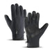 Anti-slip winter phone sports gloves (size L) - black - Cycling gloves<<<HurtelXML