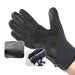 Anti-slip winter phone sports gloves (size L) - black - Cycling gloves<<<HurtelXML