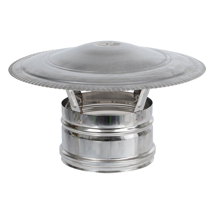ANTI-SMOKE DRUM STAINLESS STEEL F150MM KAMININOX - Допълнително оборудване<<<Отопление Охлаждане и Вик<<<Praktiker