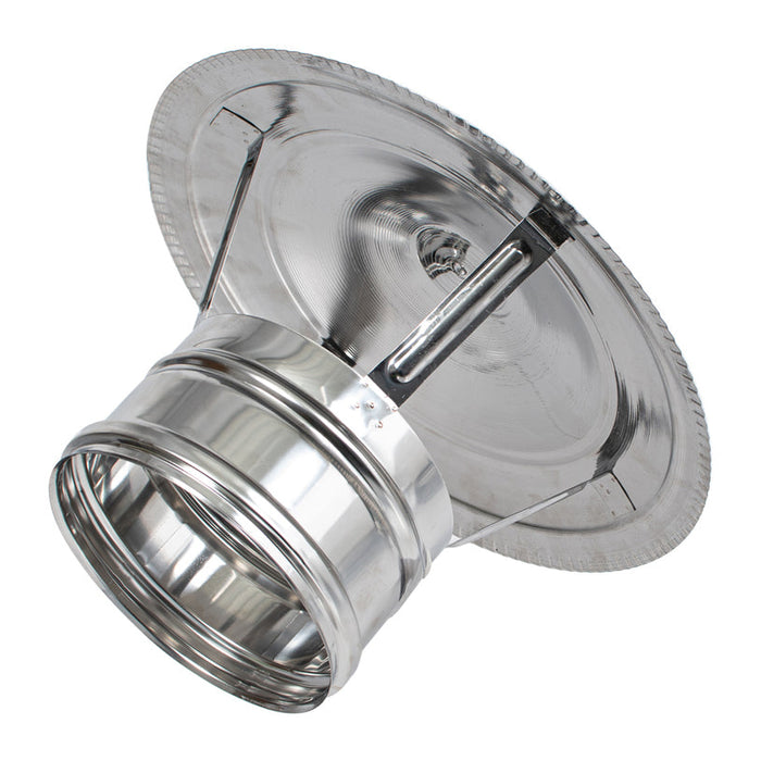 ANTI-SMOKE DRUM STAINLESS STEEL F150MM KAMININOX - Допълнително оборудване<<<Отопление Охлаждане и Вик<<<Praktiker