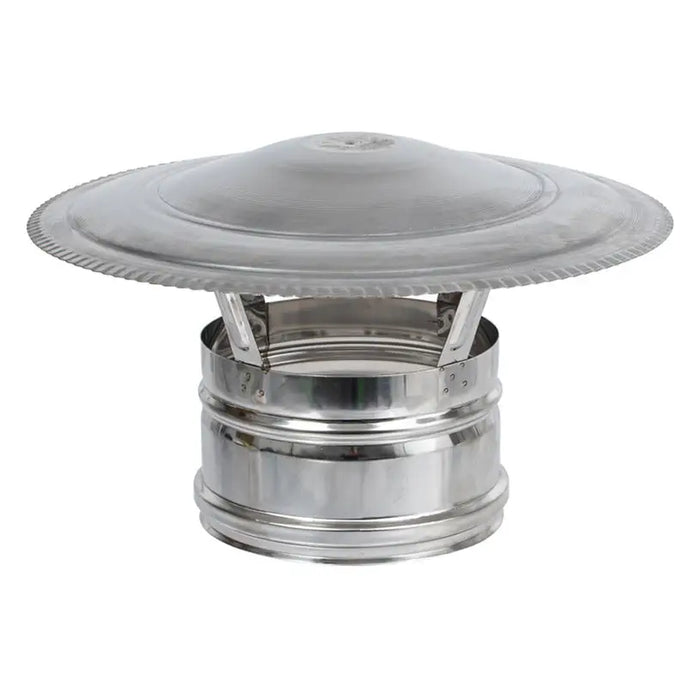 ANTI-SMOKE STAINLESS STEEL DRUM Ф80MM KAMININOX - Допълнително оборудване<<<Отопление Охлаждане и Вик<<<Praktiker