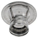 ANTI-SMOKE STAINLESS STEEL DRUM Ф80MM KAMININOX - Допълнително оборудване<<<Отопление Охлаждане и Вик<<<Praktiker