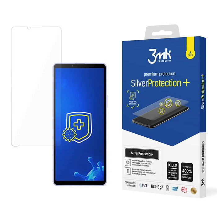 Antibacterial protective film 3mk SilverProtection+ for Sony Xperia 10 VI - *Kategoria tymczasowa<<<HurtelXML