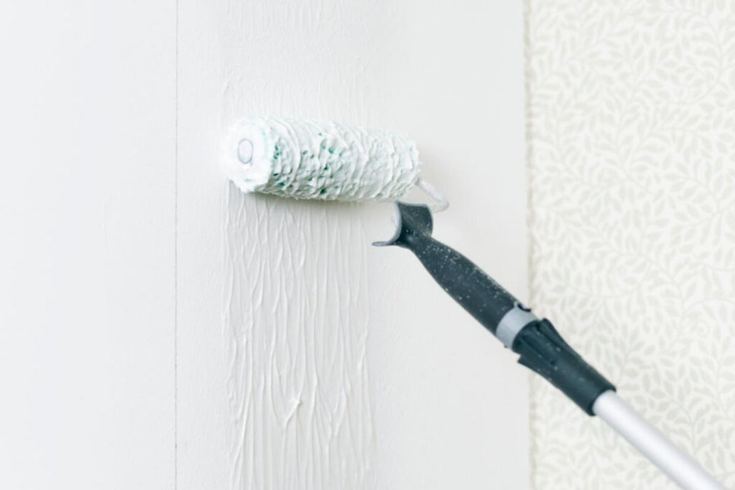 ALUMINUM HANDLE FOR ROLLER 18CM PLATINUM