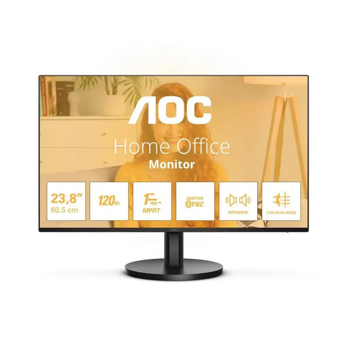 AOC 24B3QA2 23.8’’ IPS WLED 1920x1080@120Hz 4ms GtG 1ms MPRT 300cd m/2 1300:1 20M:1 DCR Adaptive Sync FlickerFree Anti