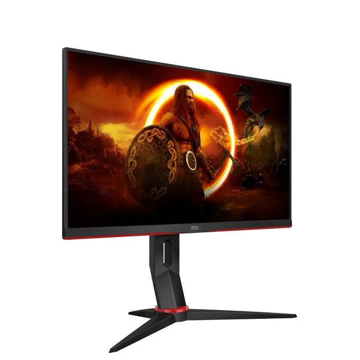 AOC 24G2ZU/BK 23.8inch TN Flat FHD 1920x1080 240Hz 1ms GtG FreeSync Premium USB HUB SPEAKERS DP 2xHDMI VESA 100x100