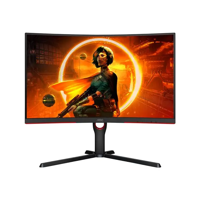 AOC CQ27G3SU/BK 27inch QHD VA 165Hz 4ms 300cd/m2 HDMIx2 DP USB 3.2x4 - Потребителски монитори<<<Дисплеи<<<Аудио Видео