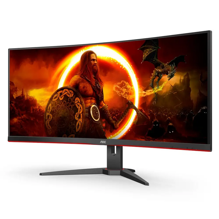 AOC CU34G2XE/BK 34’’ Curved 1500R VA WLED 3440x1440@144Hz 4ms GtG 1ms MPRT 300 cd/m2 3000:1 DCR 80M:1 Adaptive Sync