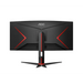 AOC CU34G2XP/BK 34’’ Curved 1500R VA WLED 3440x1440@180Hz 1ms GtG 1ms MPRT 430 cd/m2 4000:1 80M:1 DCR Tilt Height