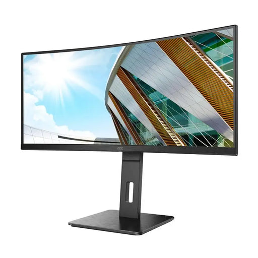 AOC CU34P2A 34’’ Curved 1500R VA WLED 3440x1440@100Hz 4ms GtG 1ms MPRT 300cd m/2 3000:1 50M:1 DCR Adaptive Sync