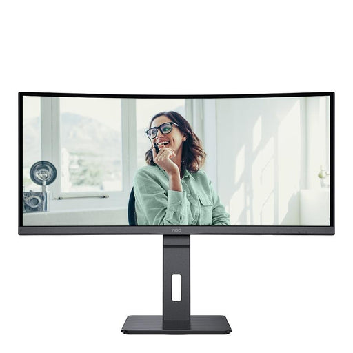 AOC CU34P3CV 34’’ VA WLED Curved 1500R 3440x1440@100Hz 4ms GtG 1ms MPRT 300cd m/2 DCR 3000:1 50M:1 AdaptiveSync