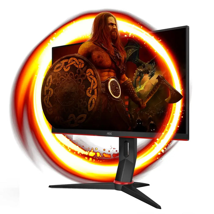 AOC G2 Q24G2A/BK LED display 60.5 cm (23.8’’) 2560 x 1440 pixels Quad HD LCD Black Red - Потребителски