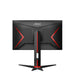 AOC G2 Q24G2A/BK LED display 60.5 cm (23.8’’) 2560 x 1440 pixels Quad HD LCD Black Red - Потребителски