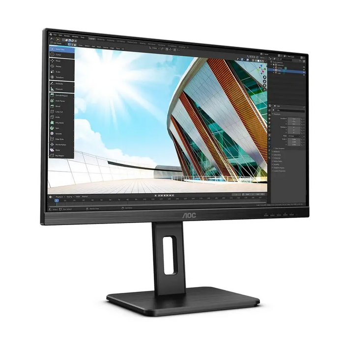 AOC P2 24P2Q LED display 60.5 cm (23.8’’) 1920 x 1080 pixels Full HD Black