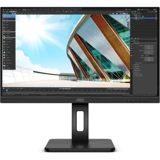 AOC P2 24P2Q LED display 60.5 cm (23.8’’) 1920 x 1080 pixels Full HD Black