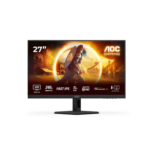 AOC Q27G4ZR 27’’ Fast IPS WLED 2560x1440@240Hz (OC 260Hz) 1ms GtG 0.3ms MPRT 400cd m/2 1000:1 80M:1 DCR Adaptive Sync