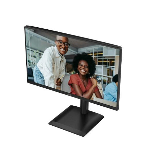 AOC 24E4U, 23.8" IPS WLED, 1920x1080@120Hz, 4ms GtG, 300cd m/2, 1500:1, 20M:1 DCR, Adaptive Sync, FlickerFree, Anti Blue Light, 2Wx2, Tilt, Height Adjust, Pivot, Swivel, D-SUB, HDMI, DP, USB Hub