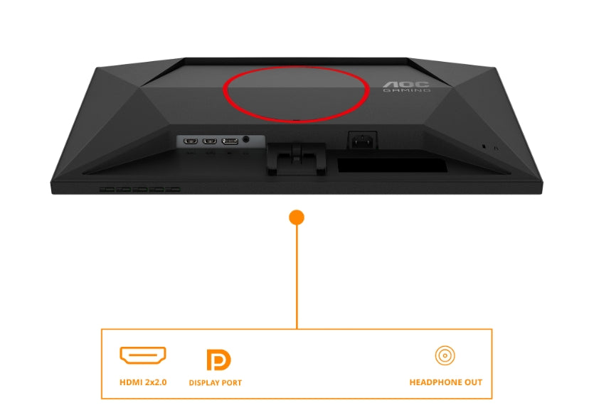 AOC 24G4ZRE, 23.8" Fast IPS WLED, 1920x1080@260Hz (OC, Native 240Hz), 1ms GtG, 0.3ms MPRT, 300cd m/2, 1000:1, Adaptive Sync, FlickerFree, Anti Blue Light, Tilt, 2xHDMI, DP