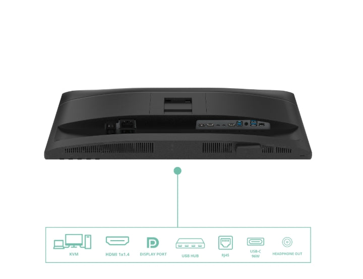AOC 24P4CV, 23.8" IPS WLED, 1920x1080@120Hz, 4ms GtG, 300cd m/2, 1500:1, 50M:1 DCR, Adaptive Sync, FlickerFree, Anti-Blue Light, 2Wx2, Tilt, Height Adjust, Pivot, Swivel, HDMI, DP, USB hub, RJ45