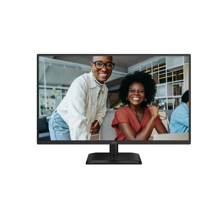 AOC 27E4U, 27" IPS WLED, 1920x1080@120Hz, 4ms GtG, 300cd m/2, 1500:1, 20M:1 DCR, Adaptive Sync, FlickerFree, Anti Blue Light, 2Wx2, Tilt, Height Adjust, Pivot, Swivel, D-SUB, HDMI, USB Hub