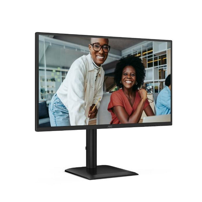 AOC 27E4U, 27" IPS WLED, 1920x1080@120Hz, 4ms GtG, 300cd m/2, 1500:1, 20M:1 DCR, Adaptive Sync, FlickerFree, Anti Blue Light, 2Wx2, Tilt, Height Adjust, Pivot, Swivel, D-SUB, HDMI, USB Hub