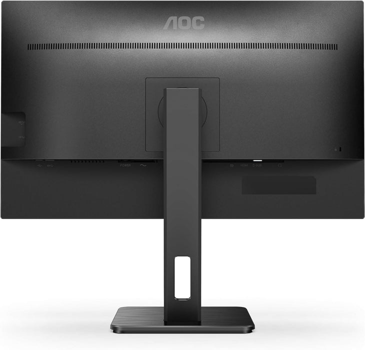 Monitor AOC 27P2Q, 27" IPS, WLED, 1920x1080, 100Hz, 250cd/m2 VGA, DP, HDMI, USB SPEAKERS, Hub